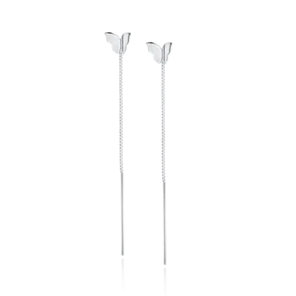 Stříbrné 925 náušnice MOTÝLEK Z1803EPR