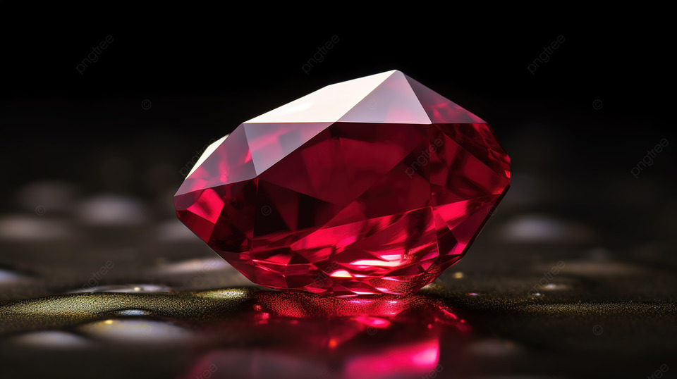 pngtree the famous red ruby diamond in india image 2694218