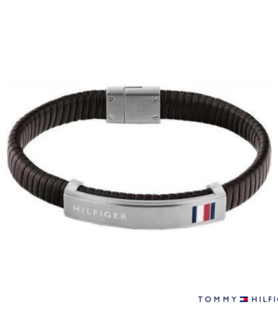 Pánský Kožený Náramek Tommy Hilfiger 2790348