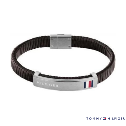 Pánský Kožený Náramek Tommy Hilfiger 2790348