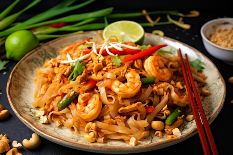 pad thai receta