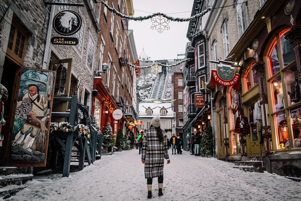 Objevte Quebec City Kanada Historicka Zimni Pohadka