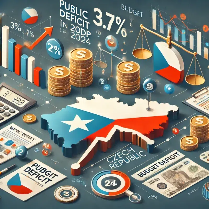 Verejny dluh a rozpoctovy deficit Ceske republiky Diskuze o snizeni rozpoctoveho deficitu z 37 HDP v roce 2023 na 24 v roce 2024 2
