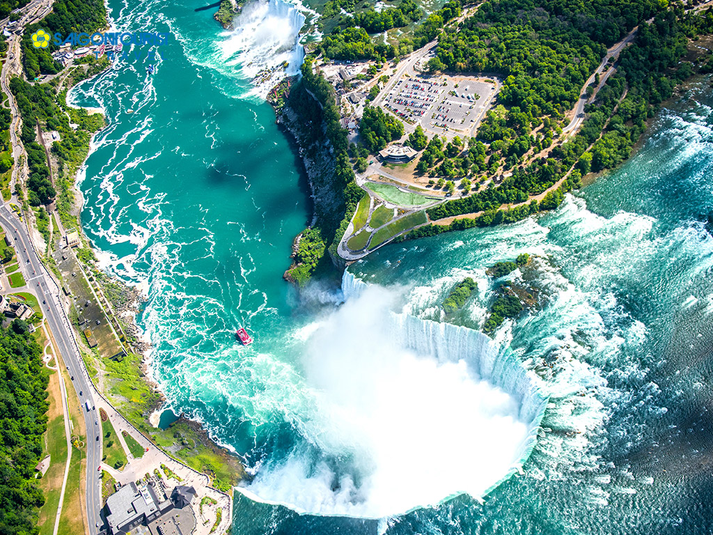 saigontourist Niagara Falls Aerial 546768265